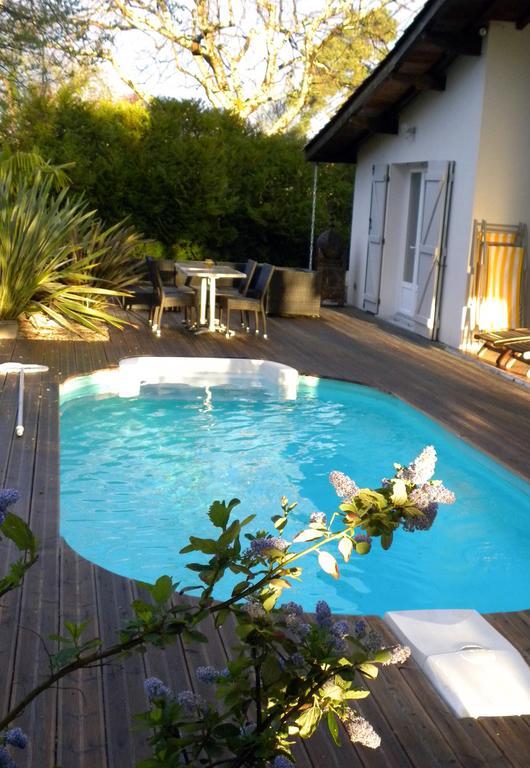 Villa Mogador Piscine Et Balneo Andernos-les-Bains Exterior foto